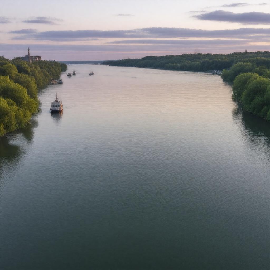 AI-created image of North River