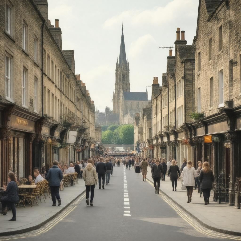 AI-created image of North Street