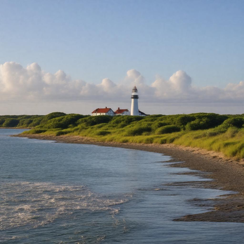 AI-created image of North Truro, Massachusetts