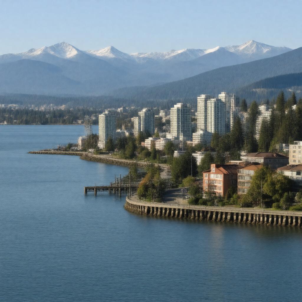 AI-created image of North Vancouver