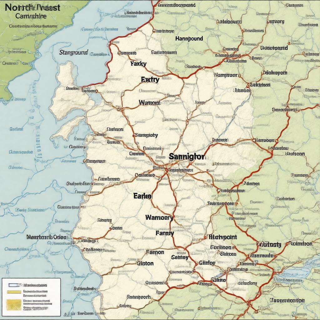 AI-created image of North West Cambridgeshire