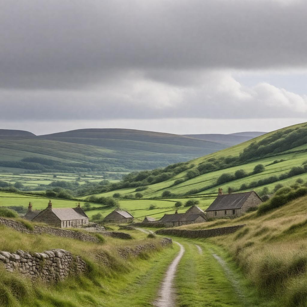 AI-created image of North Yorkshire