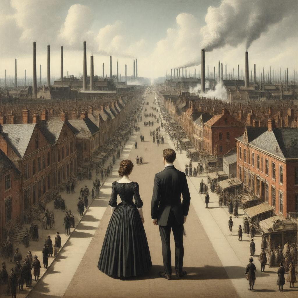 AI-created image of North and South