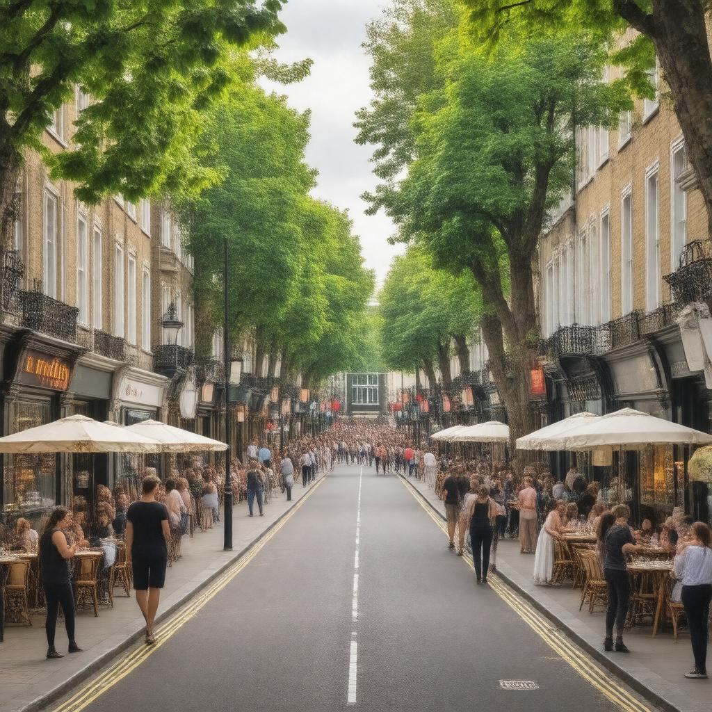 AI-created image of Northcote Road