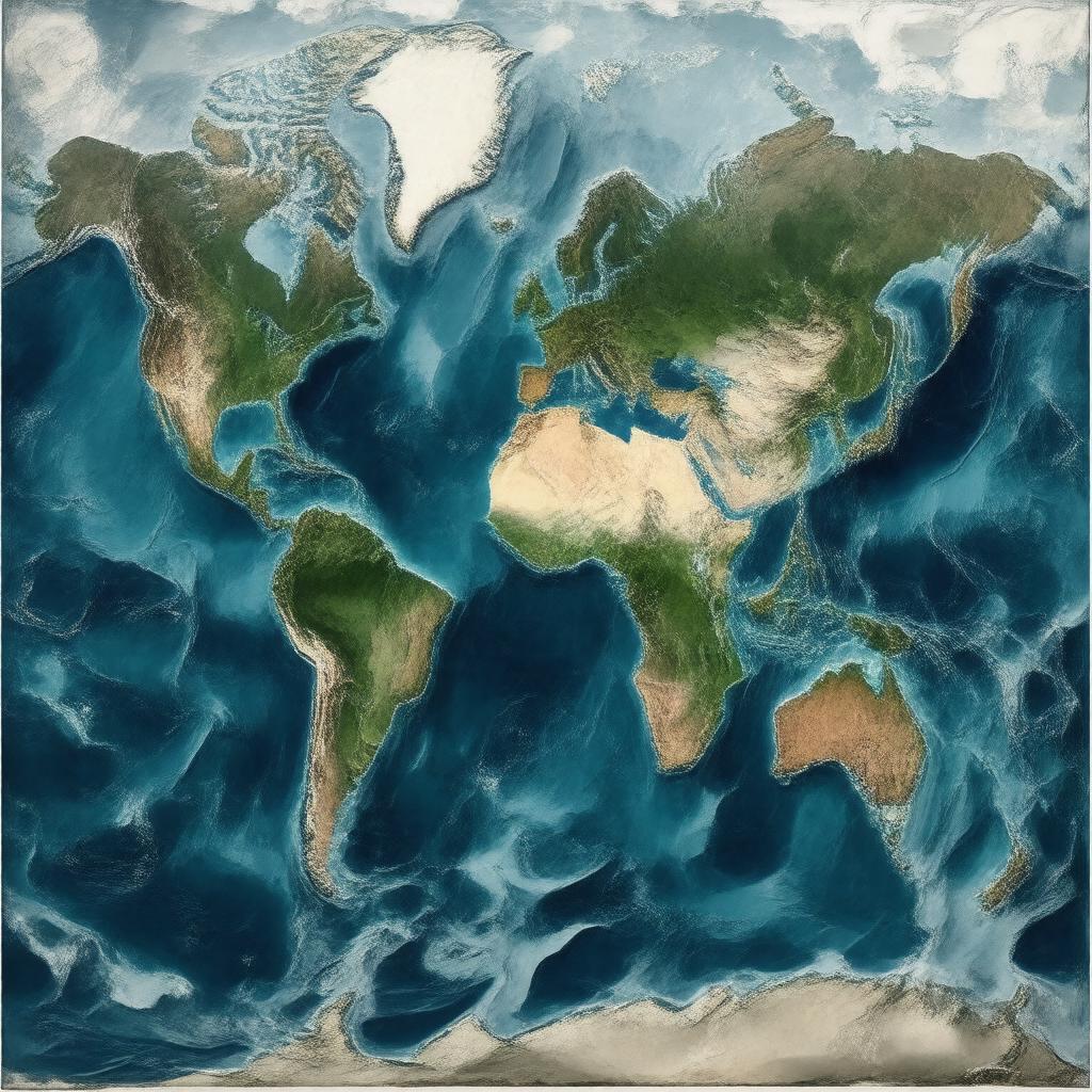 AI-created image of Northeast Atlantic Ocean