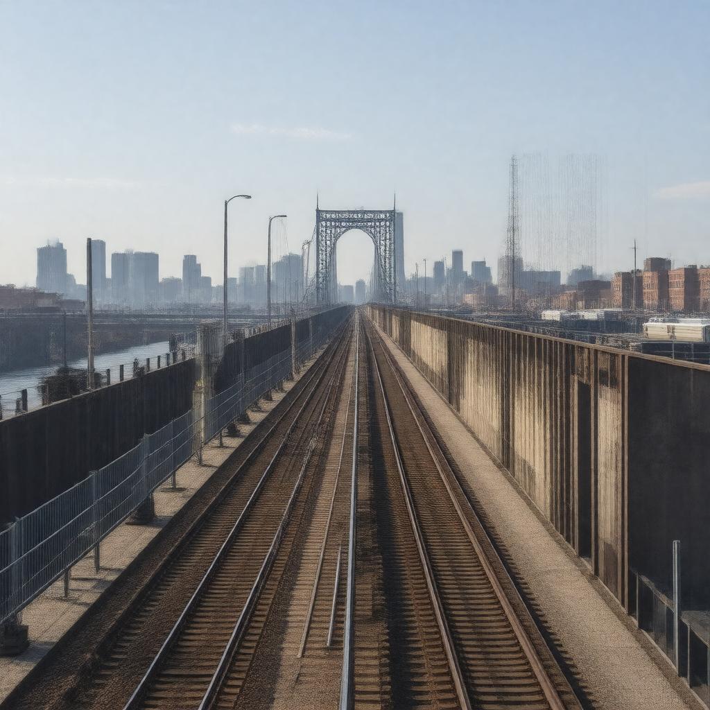 AI-created image of Northeast Corridor