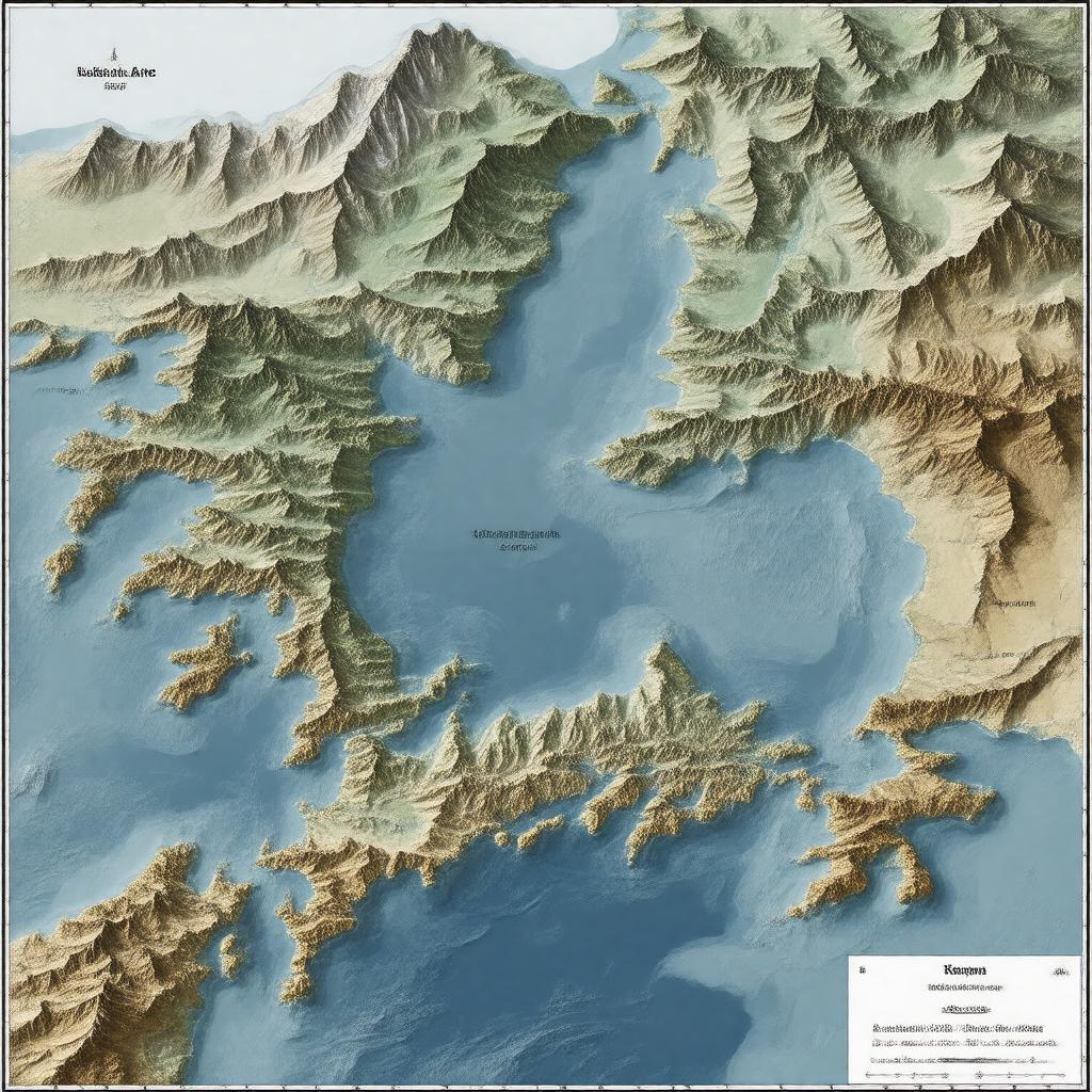 AI-created image of Northeast Japan Arc