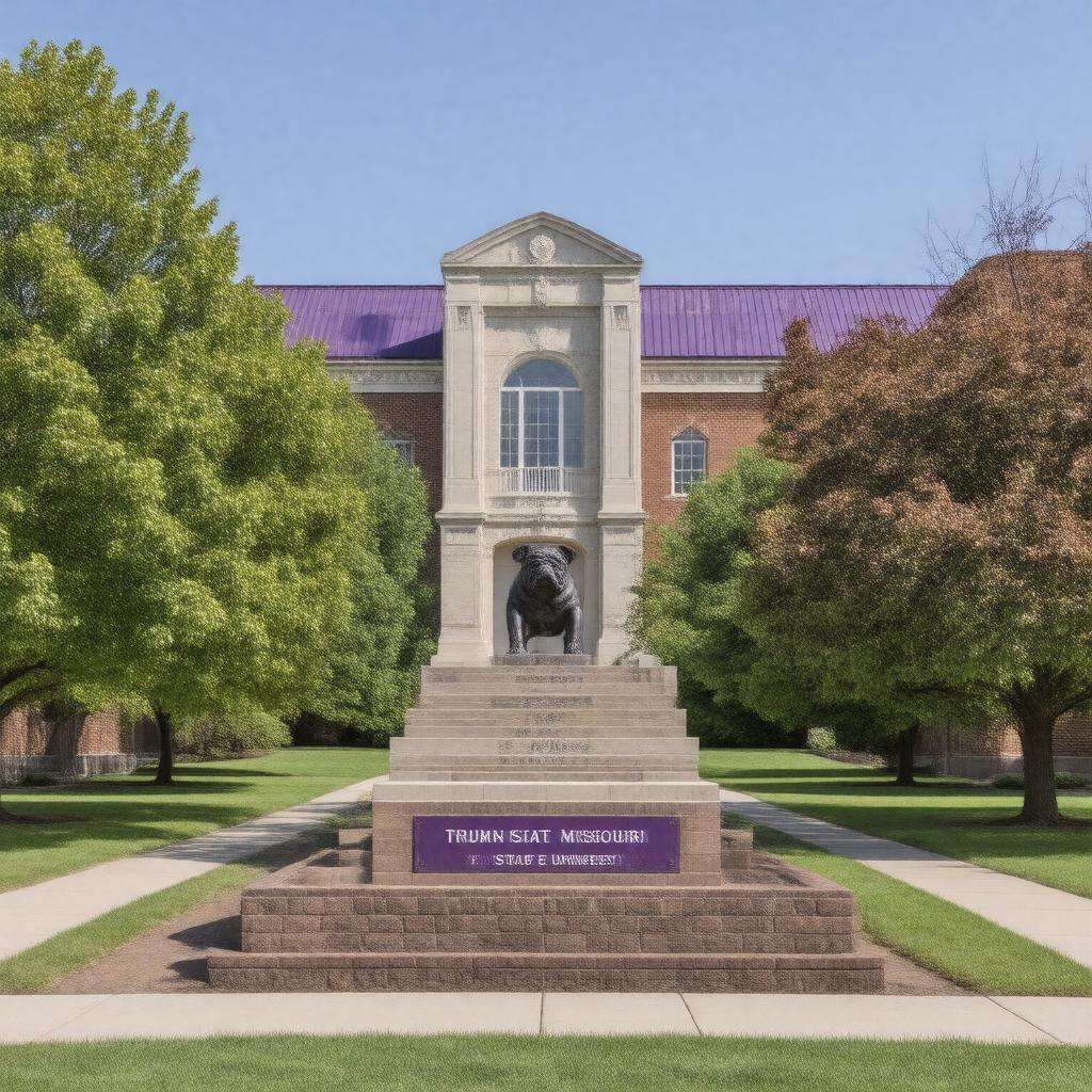 AI-created image of Northeast Missouri State University