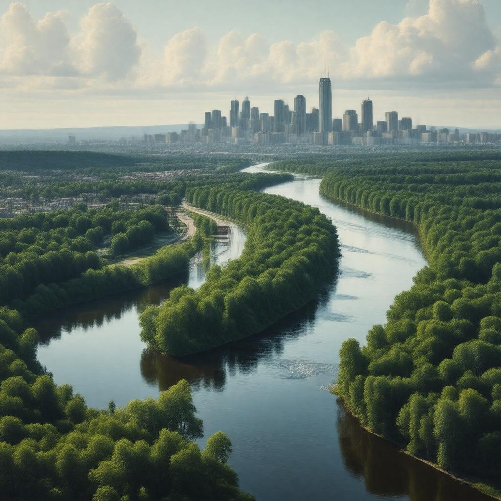 AI-created image of Northeast Ohio