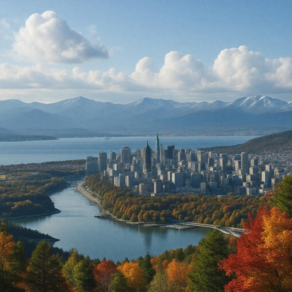 AI-created image of Northeast United States