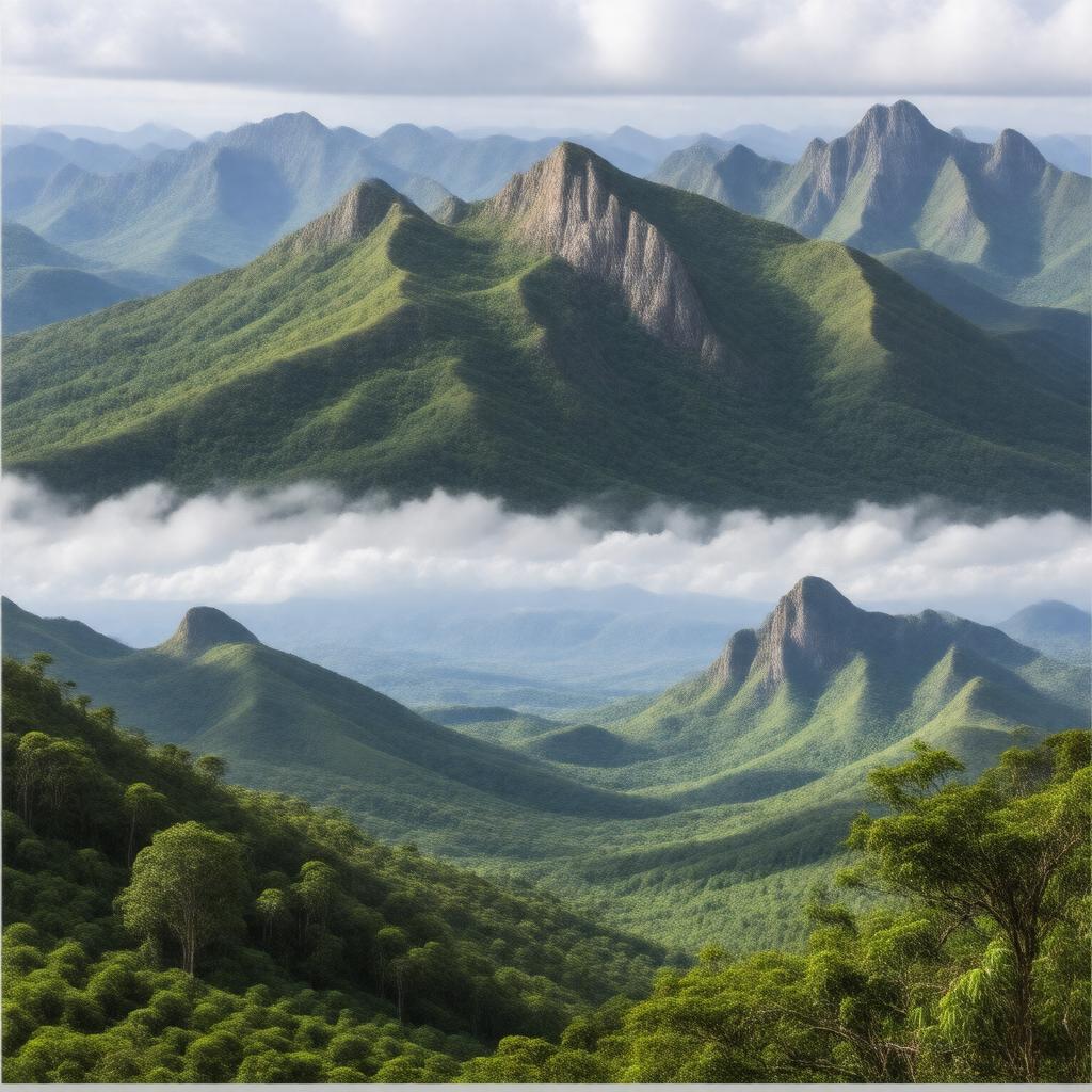 AI-created image of Northeastern Highlands