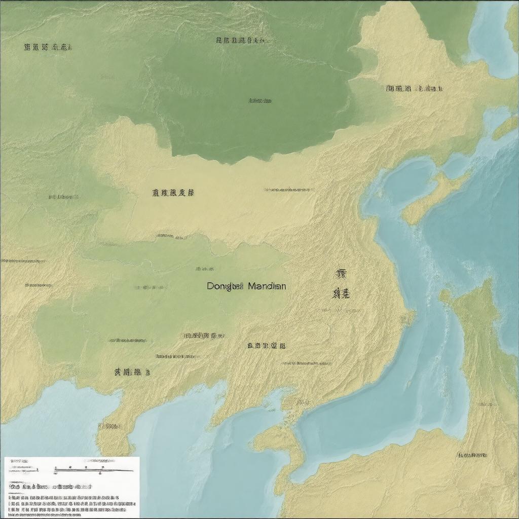 AI-created image of Northeastern Mandarin