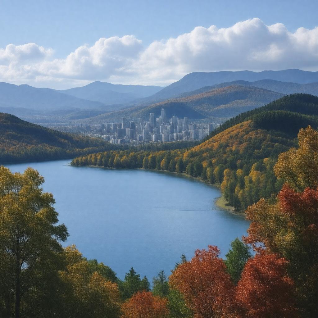 AI-created image of Northeastern United States