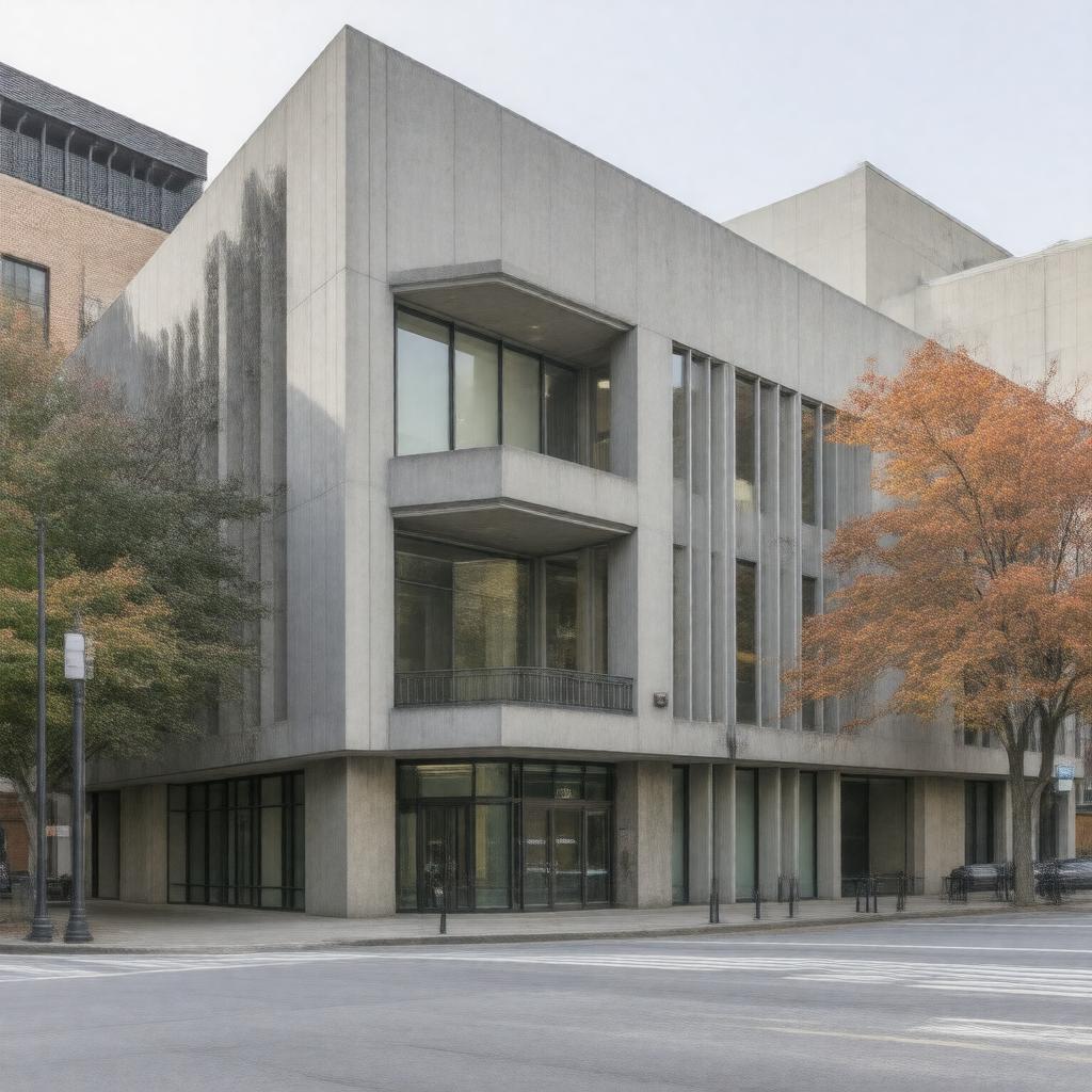 Click to view larger image AI-created image of Northeastern University School of Law