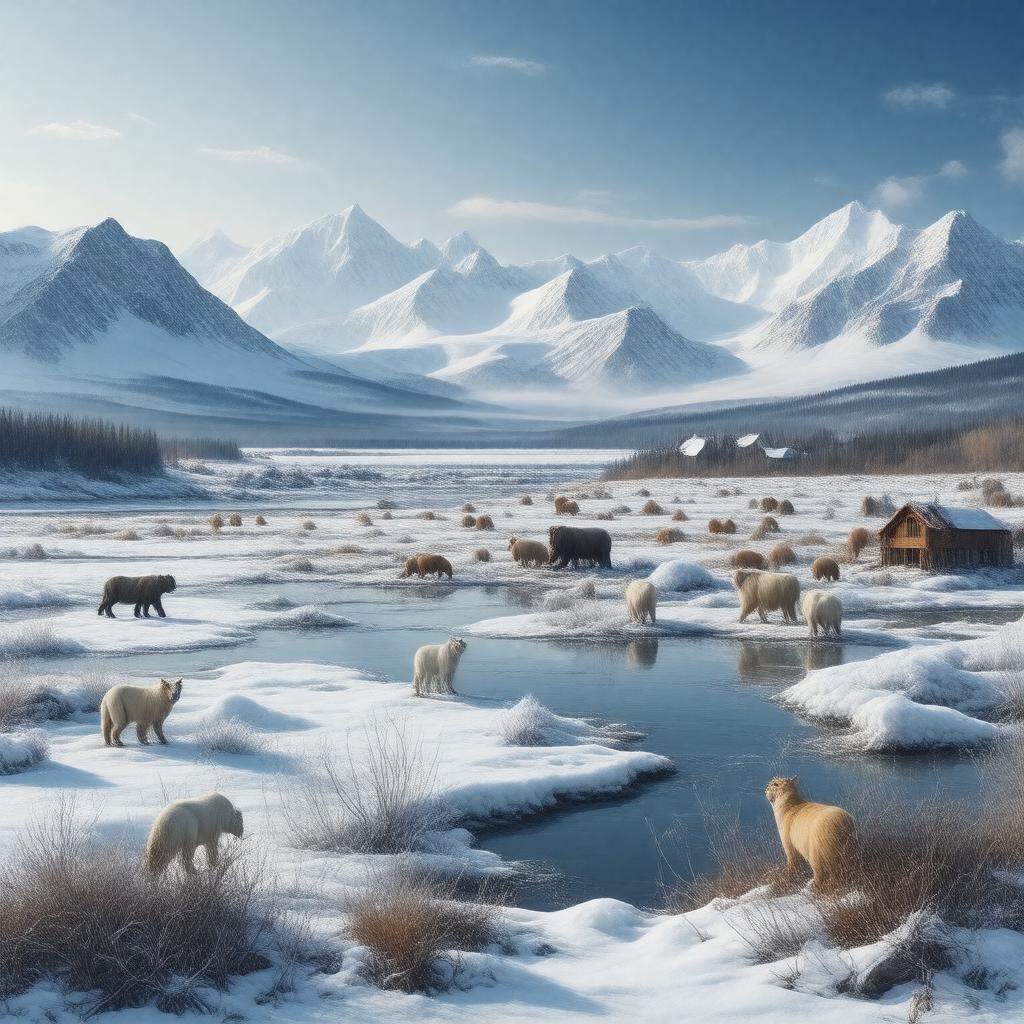 AI-created image of Northern Canada