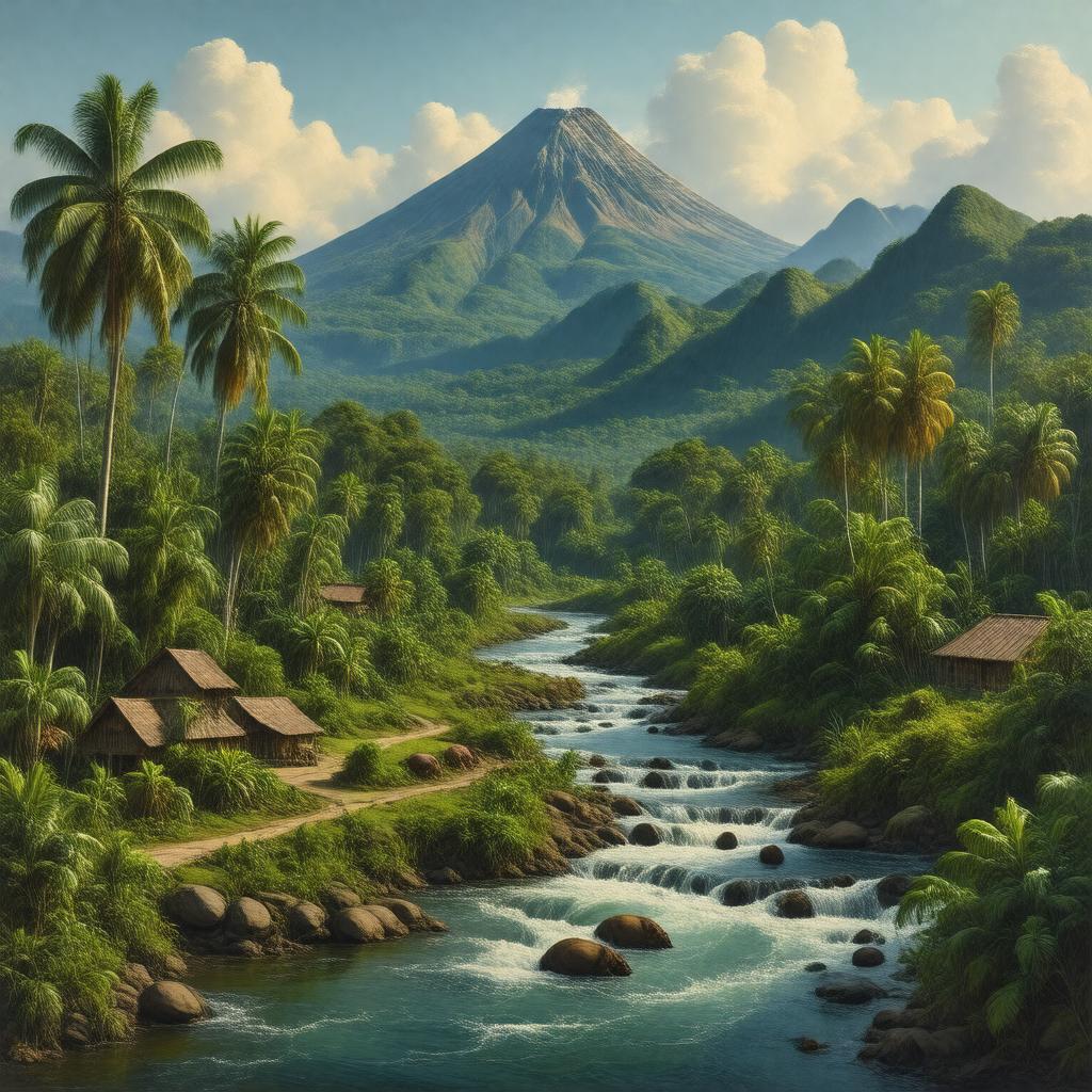 AI-created image of Northern Costa Rica