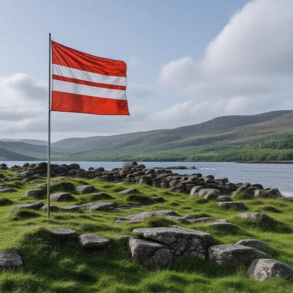 AI-created image of Northern Ireland