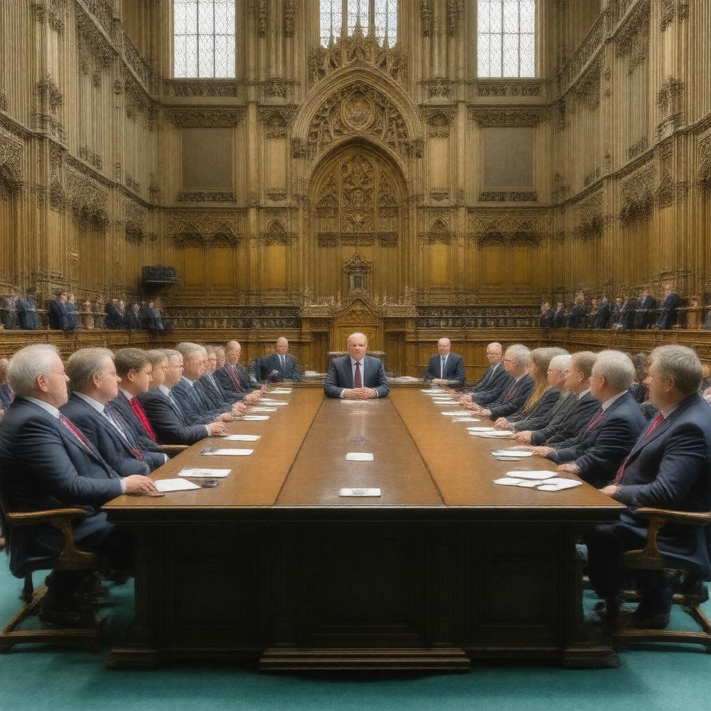 AI-created image of Northern Ireland Affairs Committee
