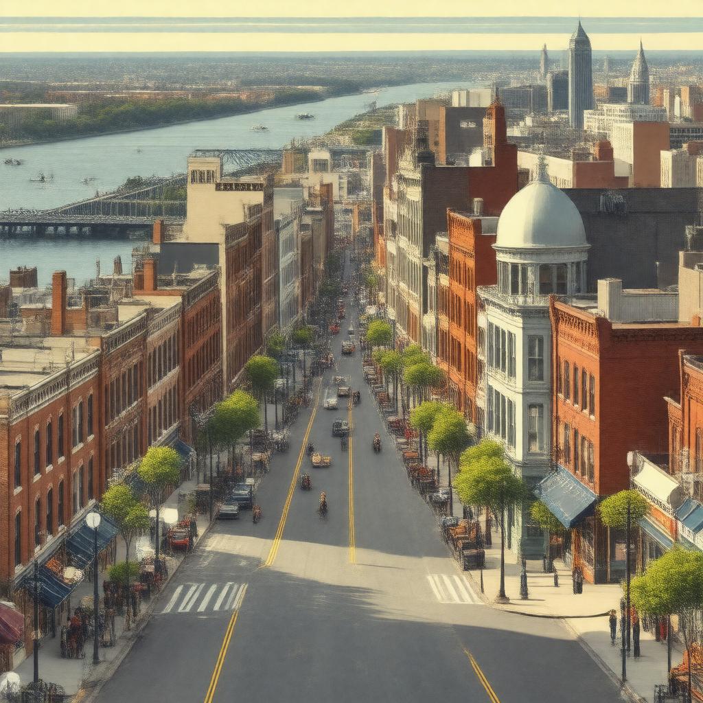 AI-created image of Northern Liberties