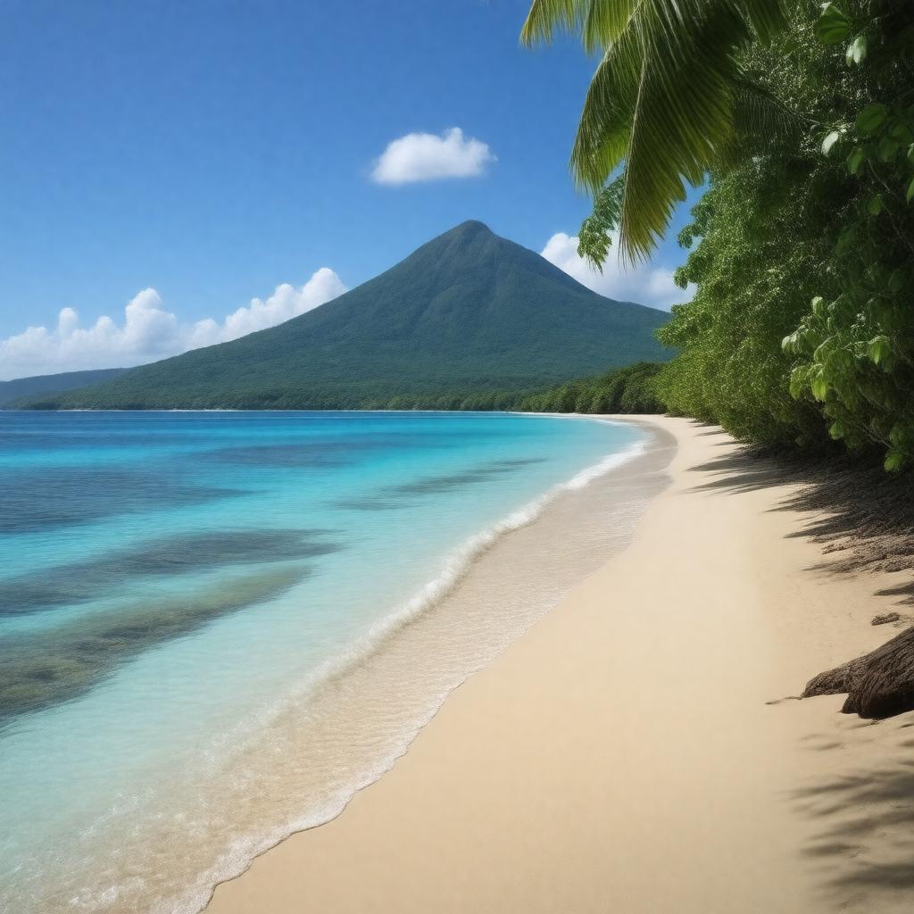 AI-created image of Northern Mariana Islands