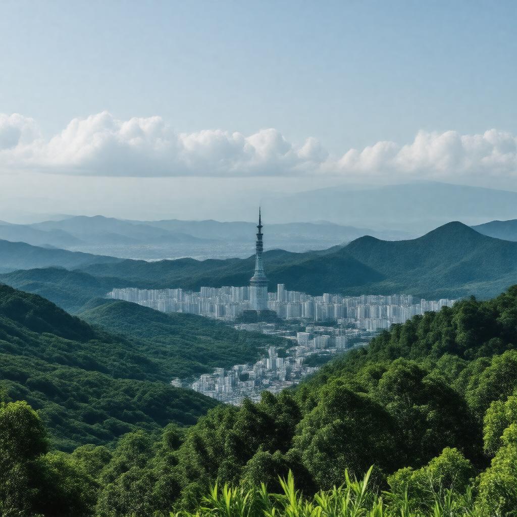 AI-created image of Northern Taiwan