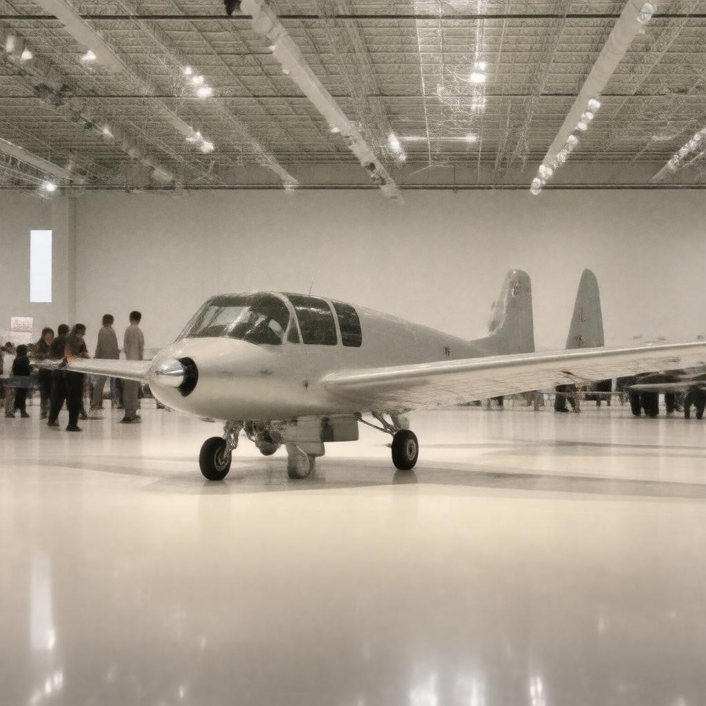 AI-created image of Northrop N-1M