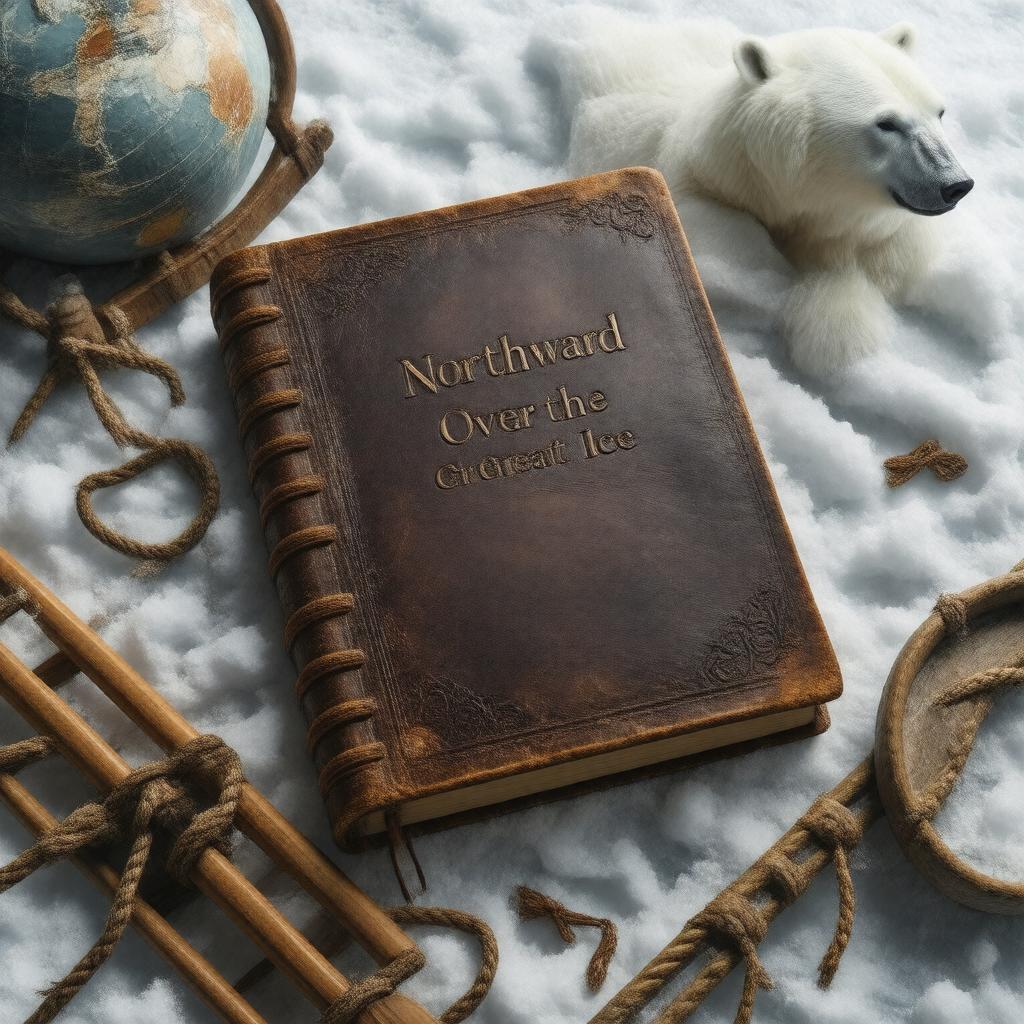 AI-created image of Northward Over the Great Ice