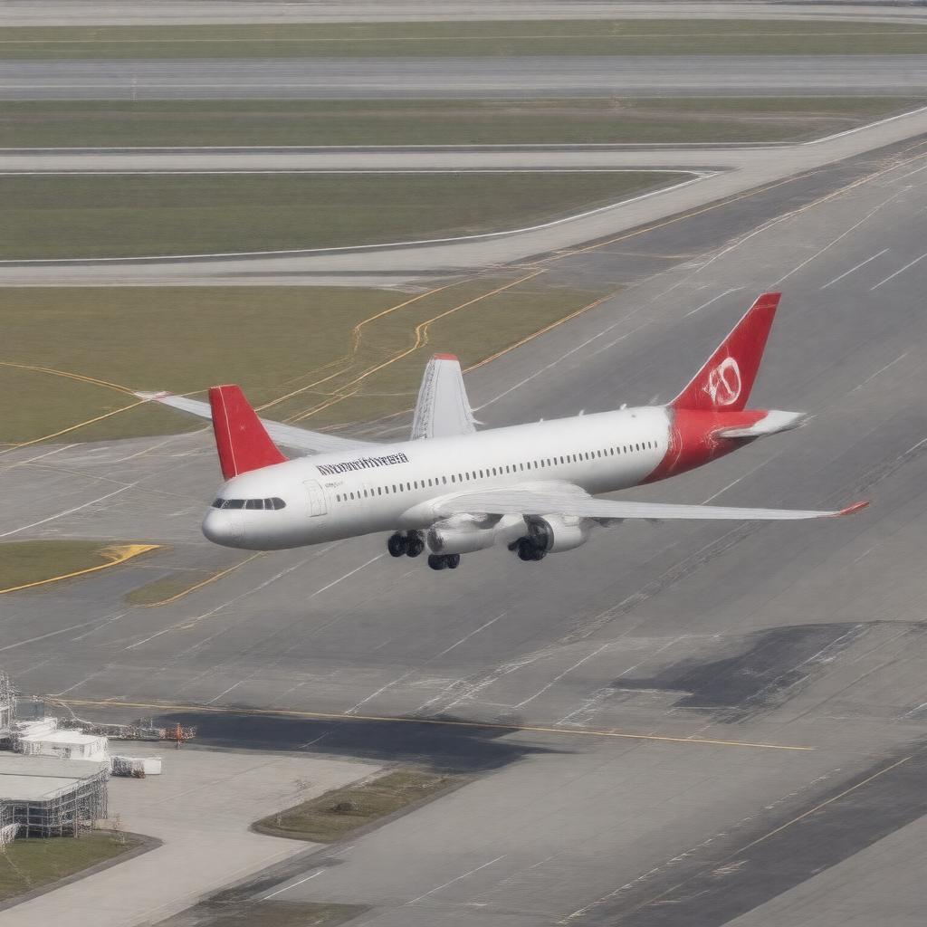 AI-created image of Northwest Airlines (2008)