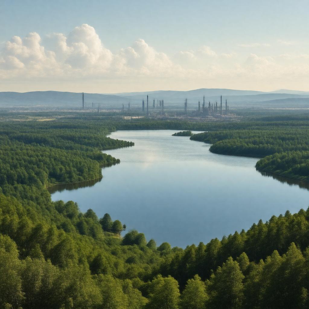 AI-created image of Northwest Louisiana