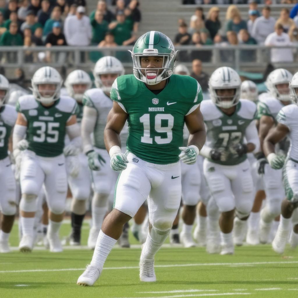 AI-created image of Northwest Missouri State Bearcats football