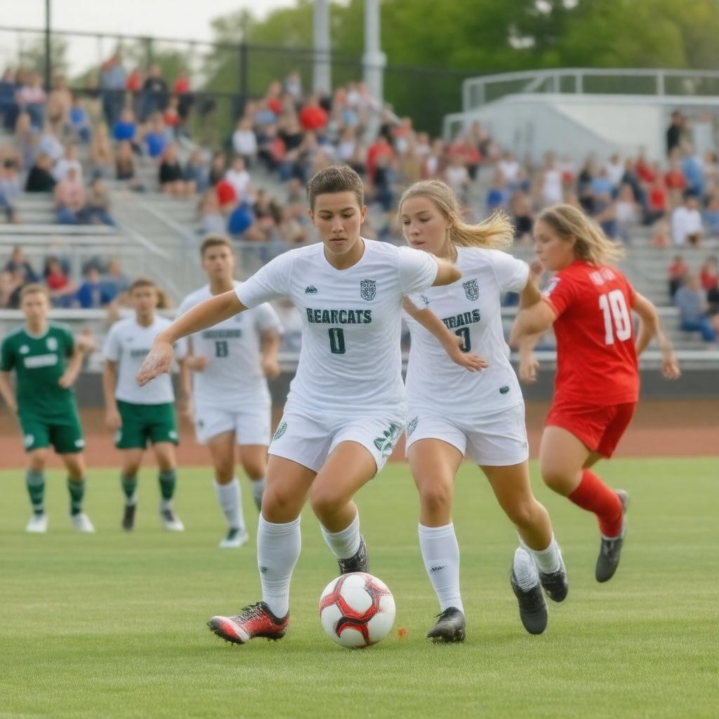 AI-created image of Northwest Missouri State Bearcats soccer