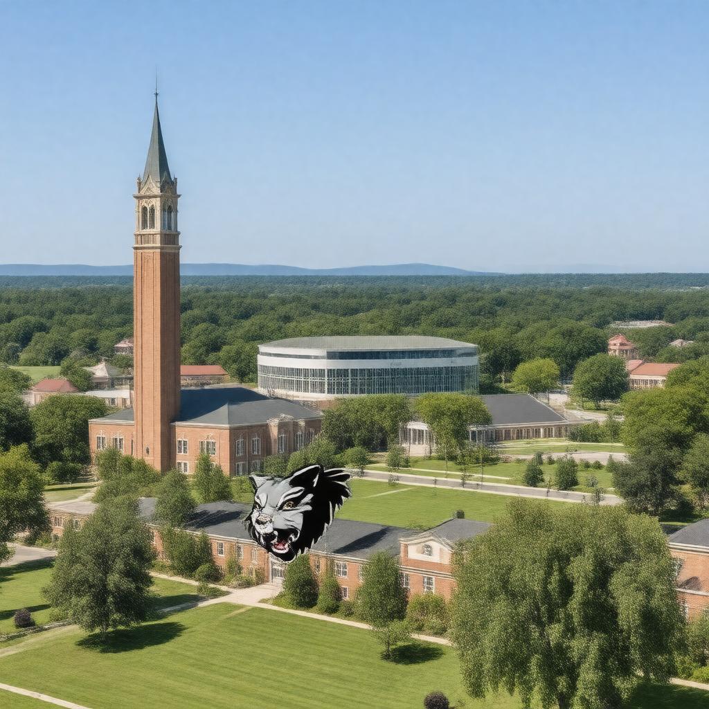 AI-created image of Northwest Missouri State University