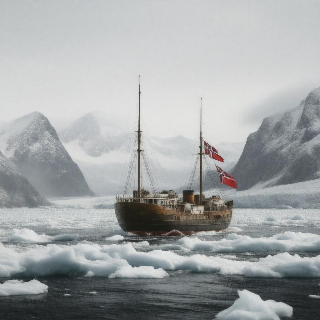 Click to view larger image AI-created image of Northwest Passage Expedition (1903–1906)