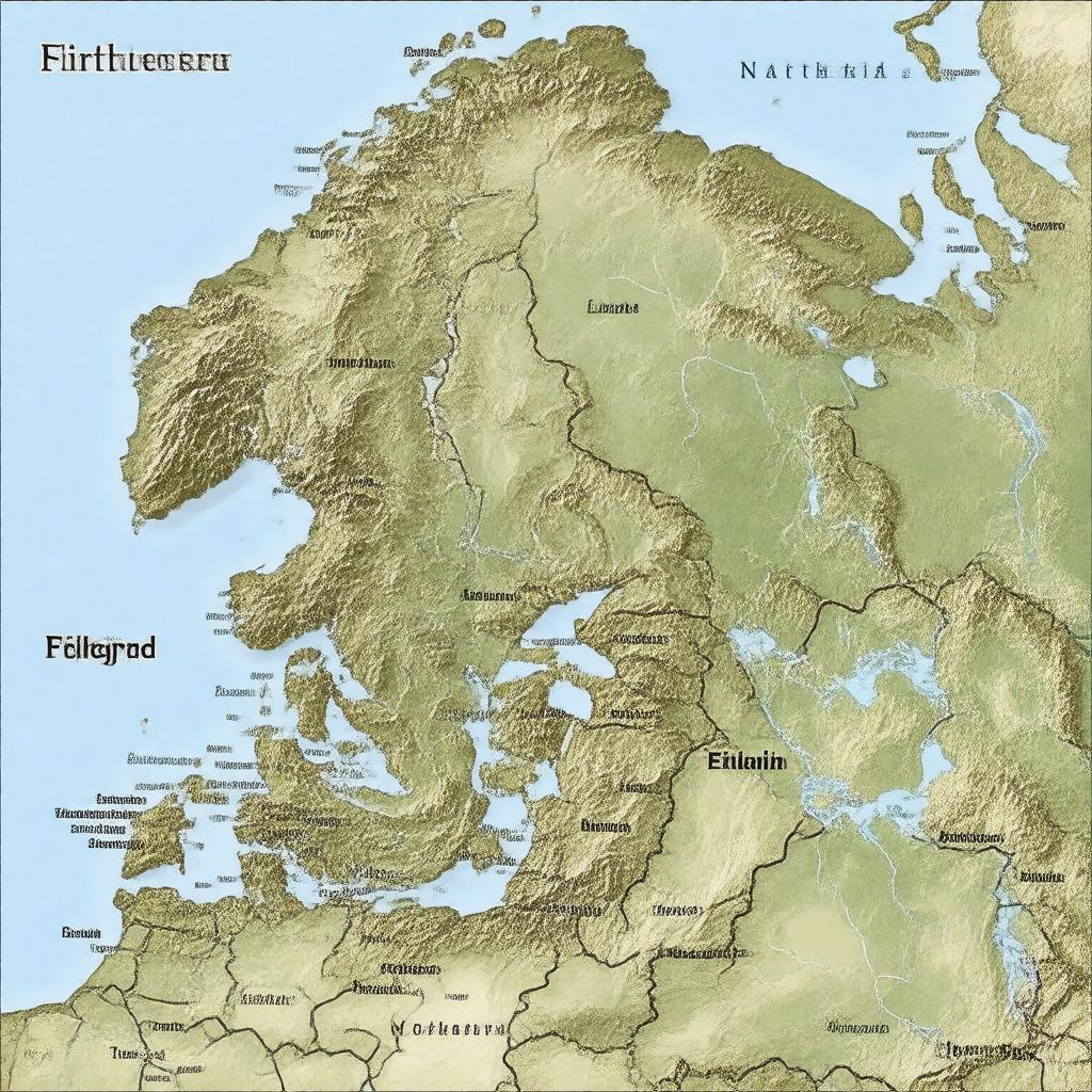 AI-created image of Northwestern Federal District