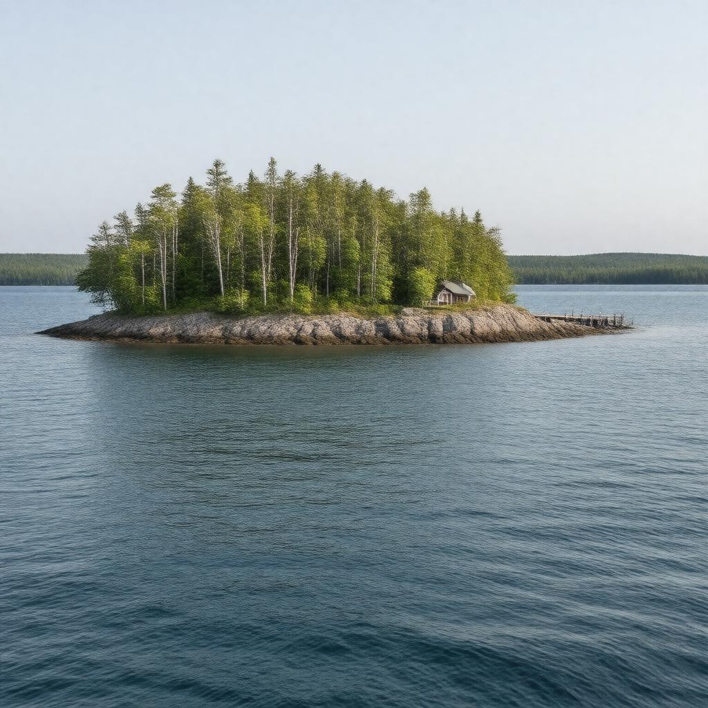 AI-created image of Norton Island