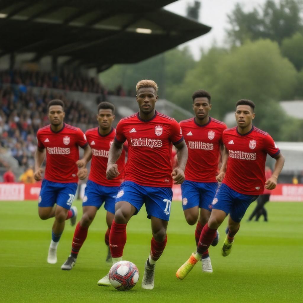 AI-created image of Norway national football team