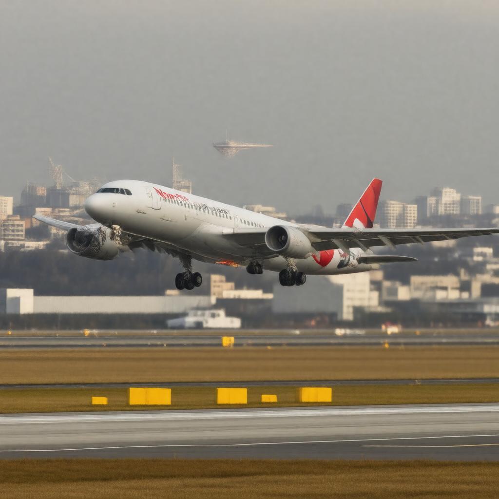 AI-created image of Norwegian Air Shuttle