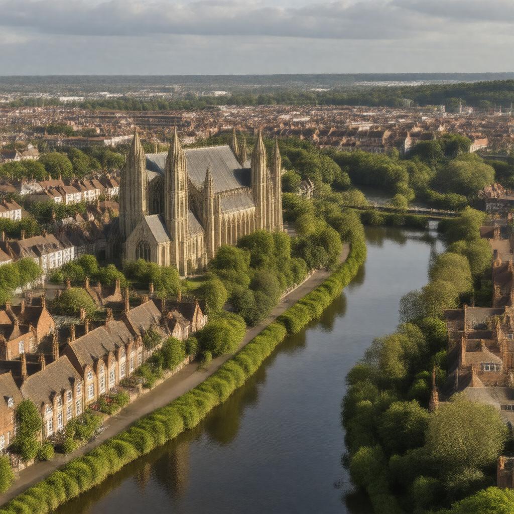 AI-created image of Norwich