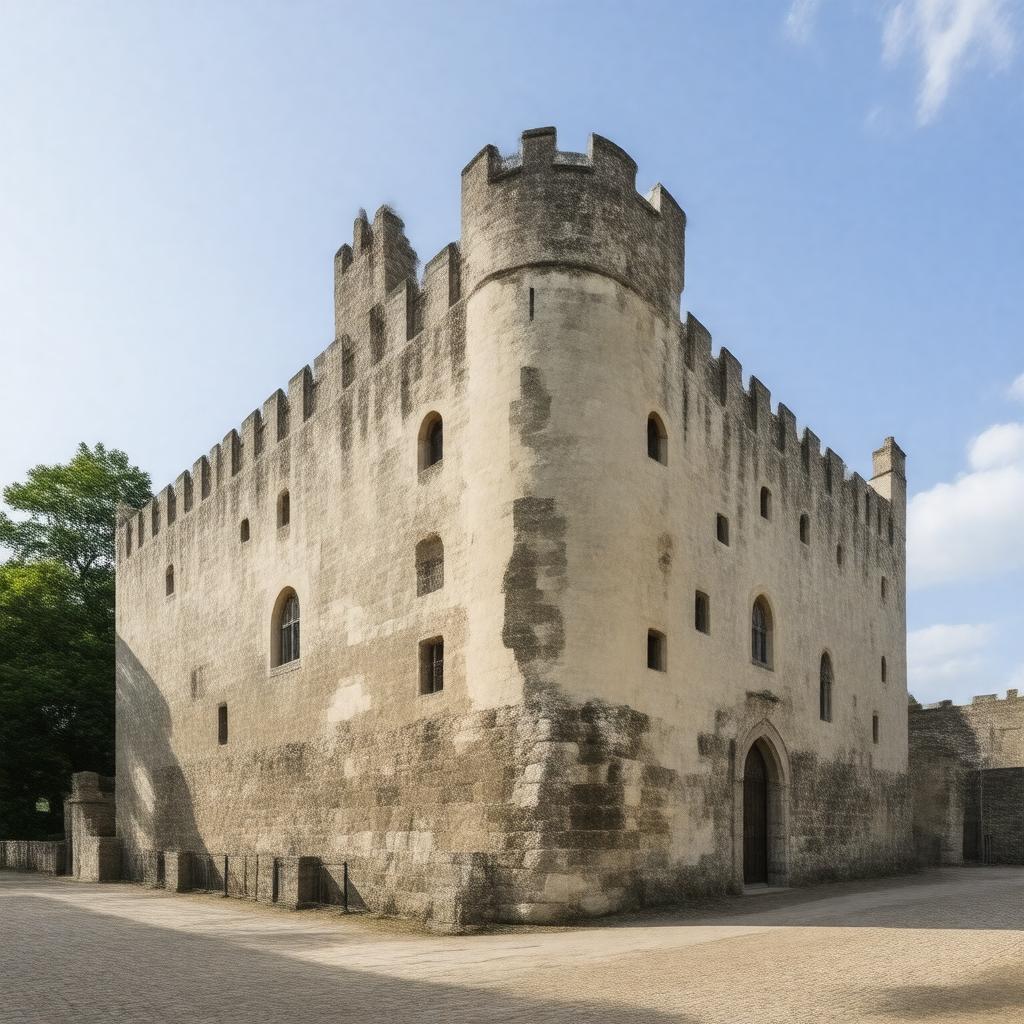 AI-created image of Norwich Castle