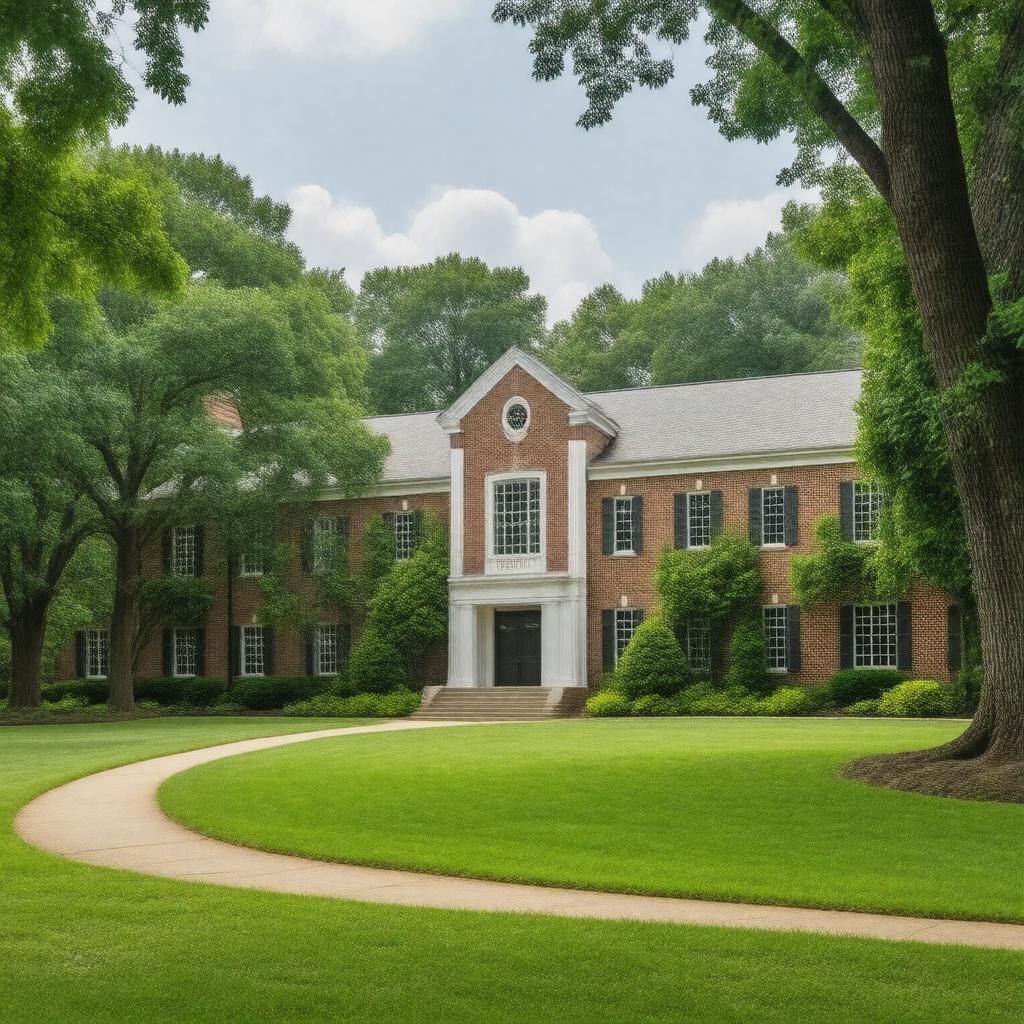 AI-created image of Norwood School