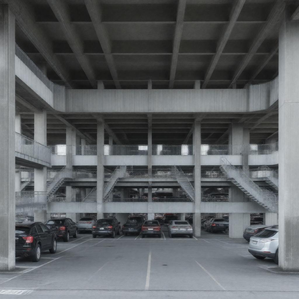 AI-created image of Norwood garage