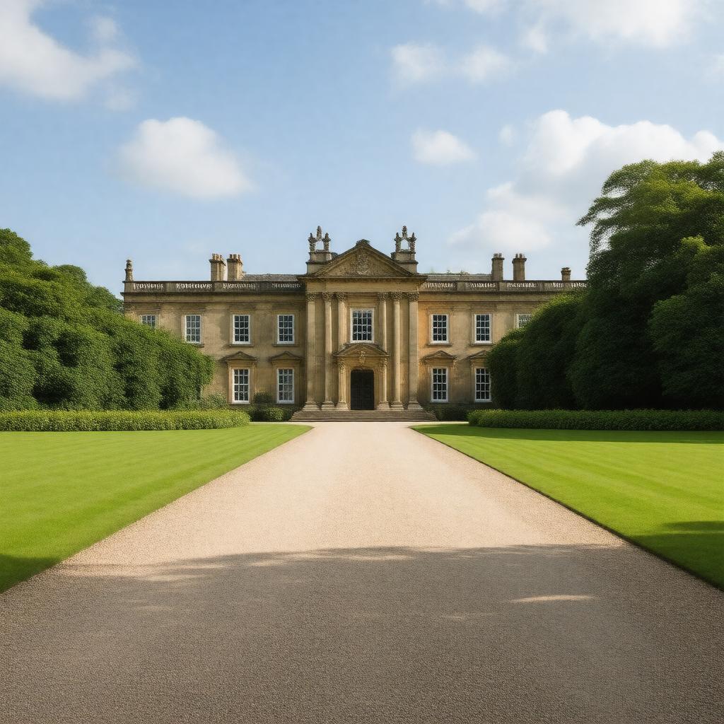 AI-created image of Nostell Priory