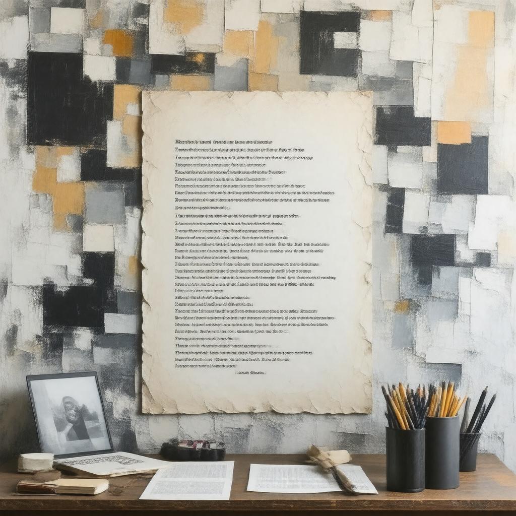 Click to view larger image AI-created image of Notes Toward a Supreme Fiction
