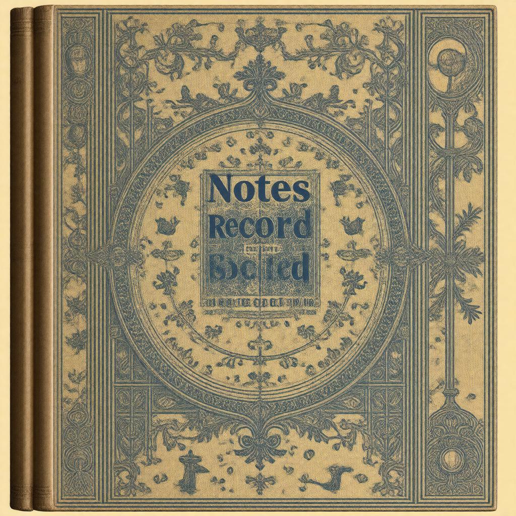 Click to view larger image AI-created image of Notes and Records of the Royal Society