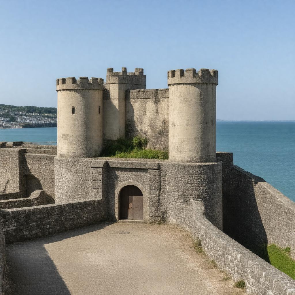 Click to view larger image AI-created image of Nothe Fort