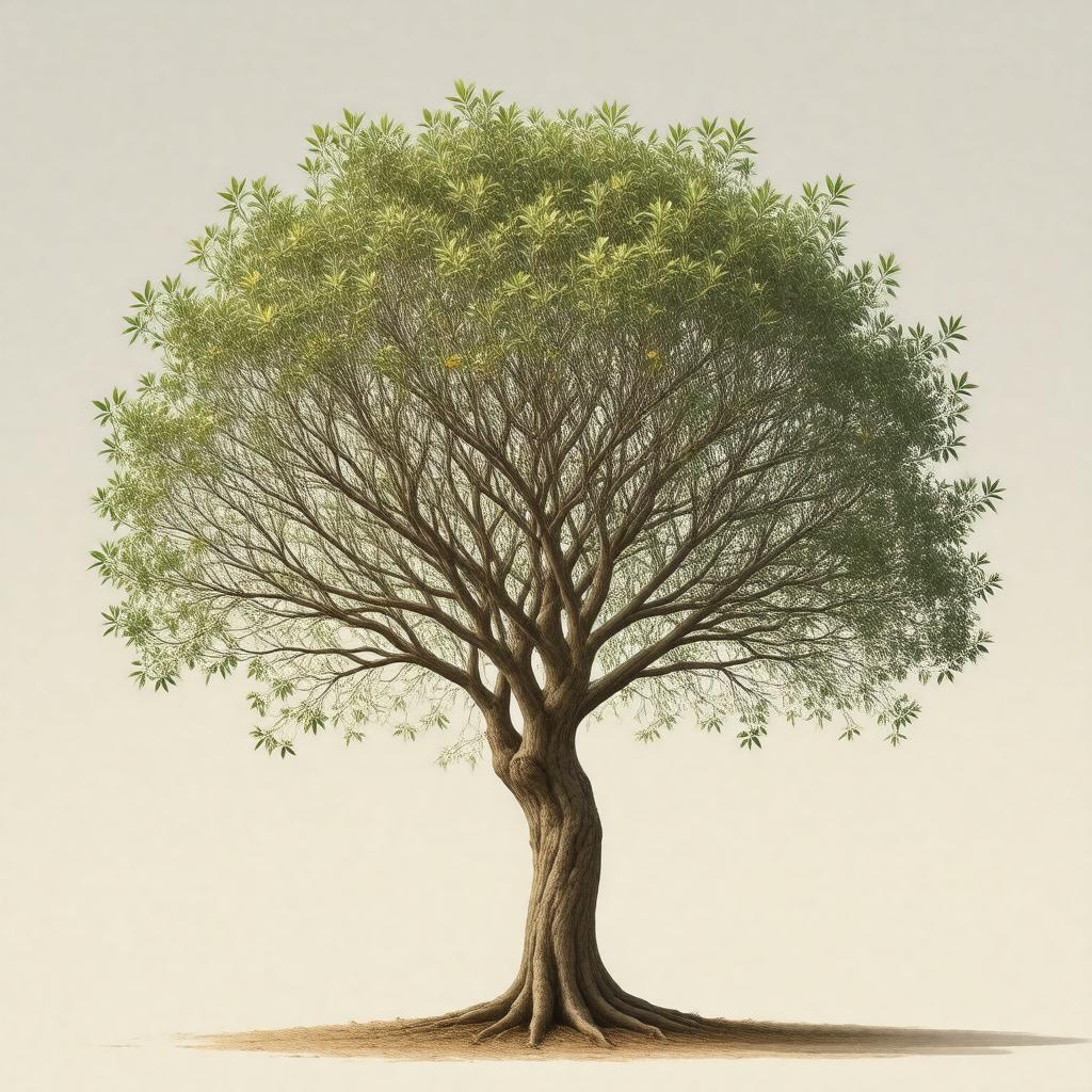 Click to view larger image AI-created image of Notholithocarpus densiflorus