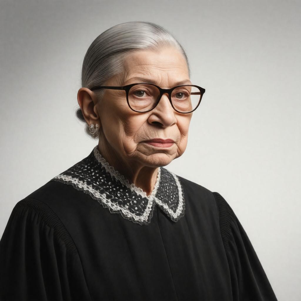 Click to view larger image AI-created image of Notorious RBG