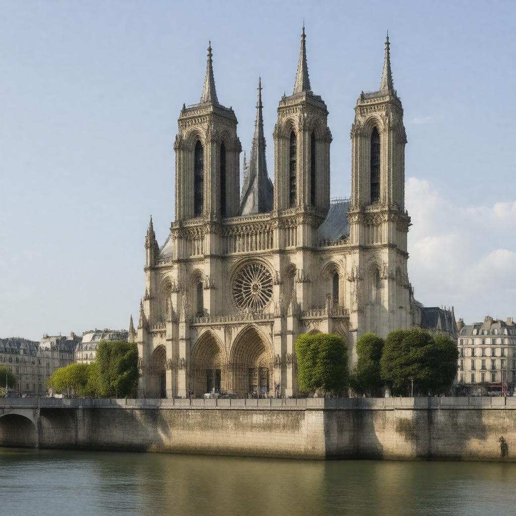 AI-created image of Notre Dame