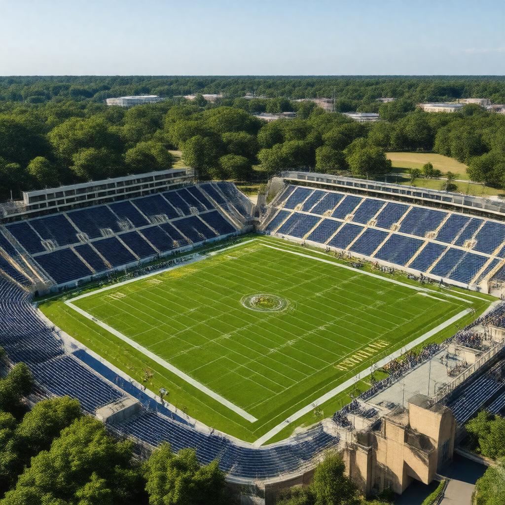 AI-created image of Notre Dame Fighting Irish