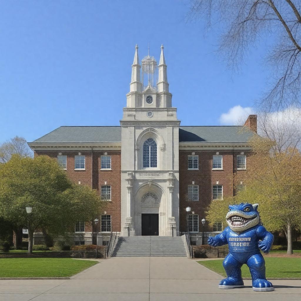 AI-created image of Notre Dame of Maryland University